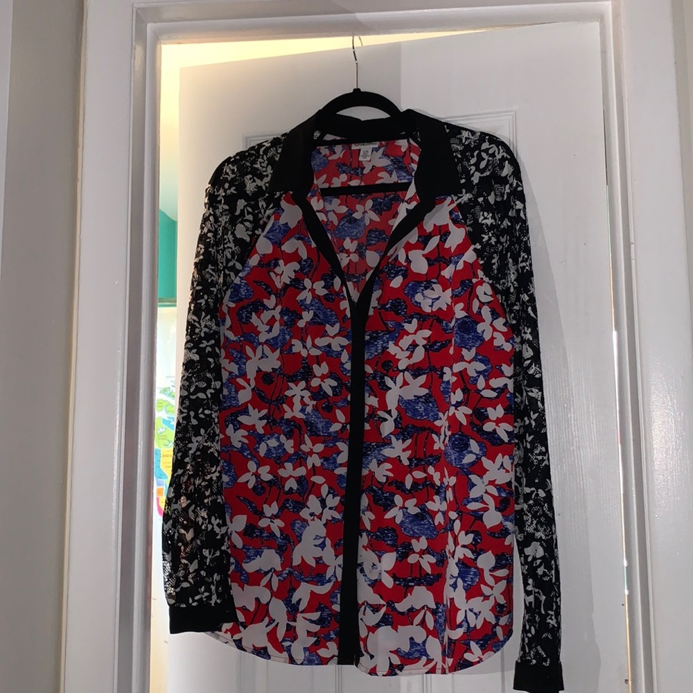 Peter Pilotto for Target floral blouse